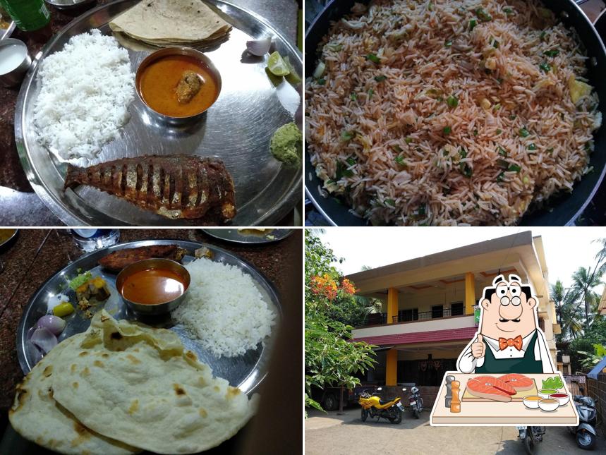 Prasad Restaurant provides a menu for fish dish lovers