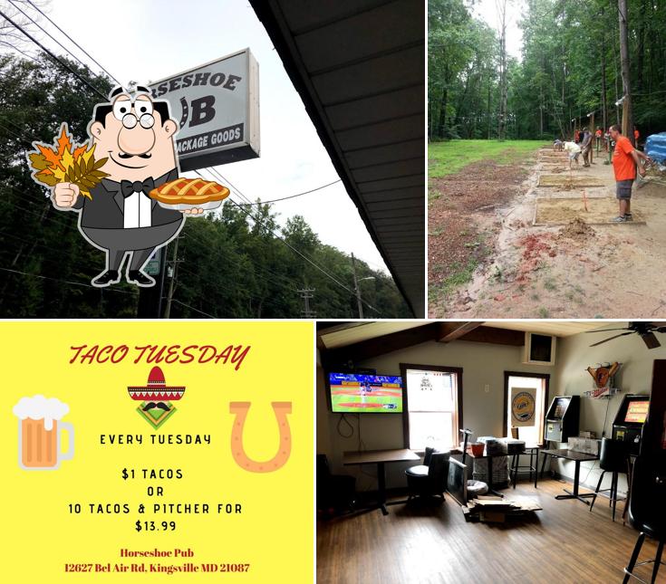 Horseshoe Pub in Kingsville Restaurant menu and reviews