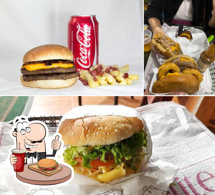 Os hambúrgueres do Santa hamburguer irão saciar diferentes gostos