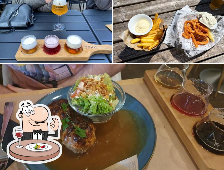 Côtelettes de porc à Brasserie C
