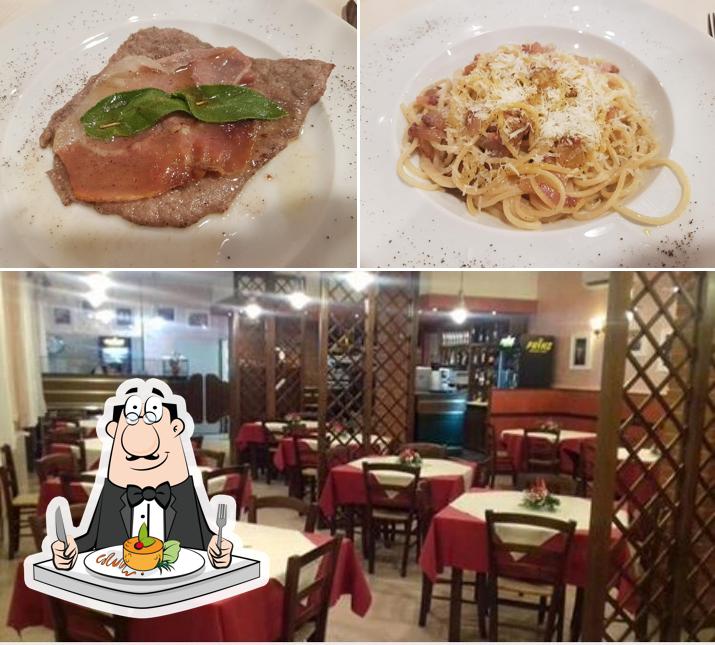 La immagine della cibo e interni di Ristorante Il Rugantino