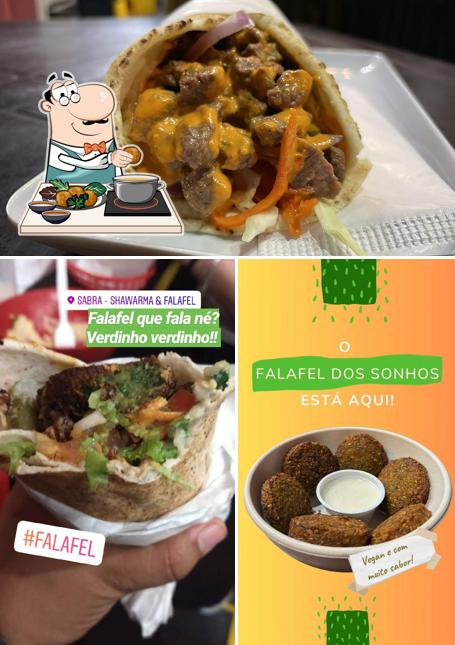 Falafels em Sabra - Shawarma & Falafel