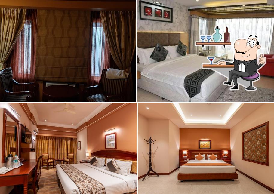 The interior of Suryansh hotels and resorts