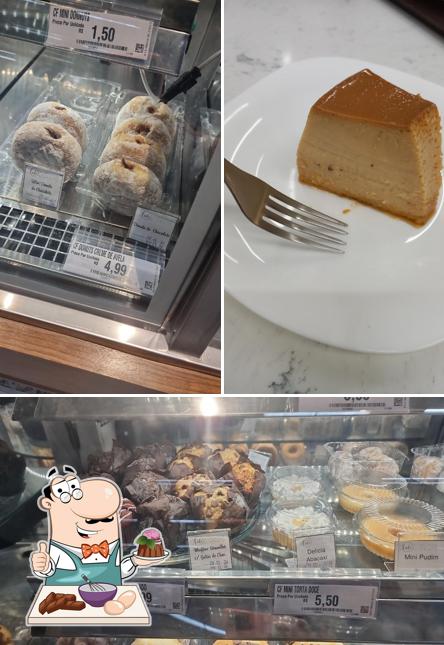 Cafeteria do Atacadão - Iputinga, Recife provê uma escolha de pratos doces