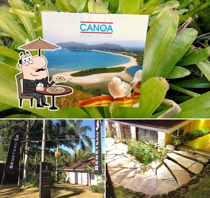 Veja imagens do exterior do Restaurante Canoa Barra do Una
