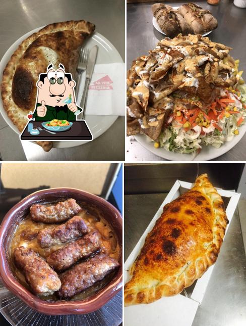 Platti al La Vita Pizzeria Thun, Pizza-Kebab-Pita - Ilyrianstyle-Hauslieferdienst-Halal Take Away