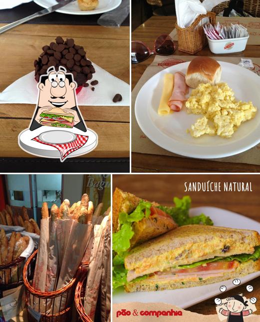 Clube sanduíches em Pão & Companhia Tijuca