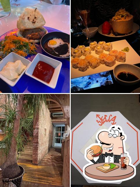 Prenditi un hamburger a Pizzeria "Stecca"