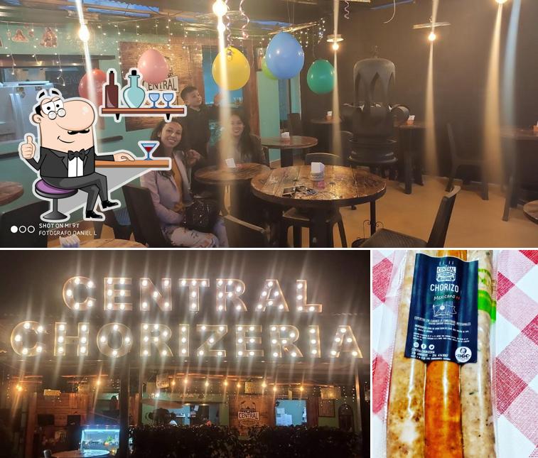 Among different things one can find interior and beer at Central beer chia