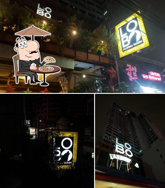 The exterior of LOBO Filipino Tavern