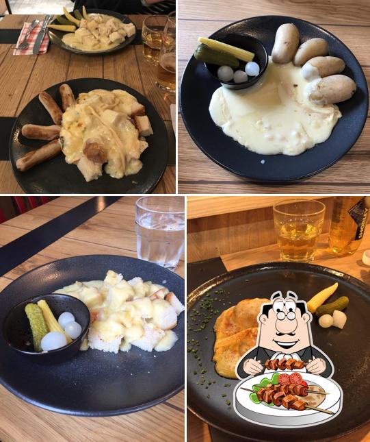 Essen im Raclette Factory