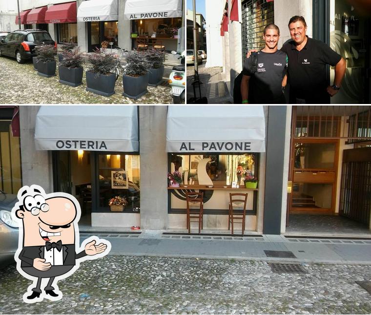 Voici une photo de Osteria Pavone