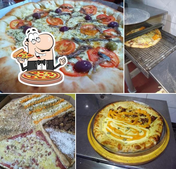 Experimente diferentes estilos de pizza