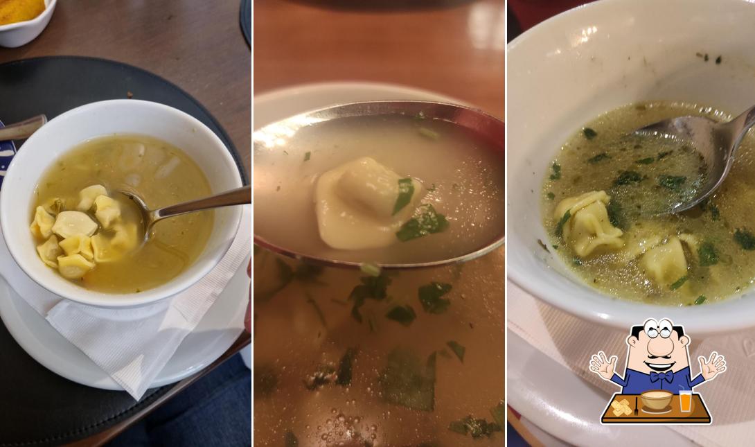 Sopa de moluscos em Galeto Mamma Mia Bela Vista