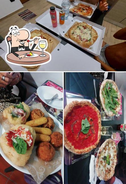 Еда в "Pizzeria Rosticceria La Fiamma"