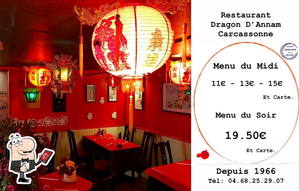 Здесь можно посмотреть изображение ресторана "Dragon D’Annam Carcassonne"