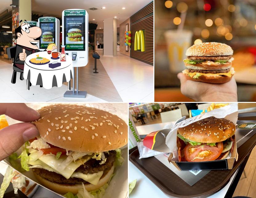 Ordina un hamburger a McDonald’s City Center one Zagreb West