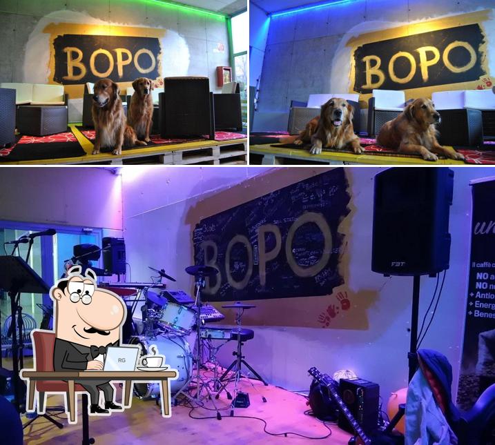 Gli interni di BOPO