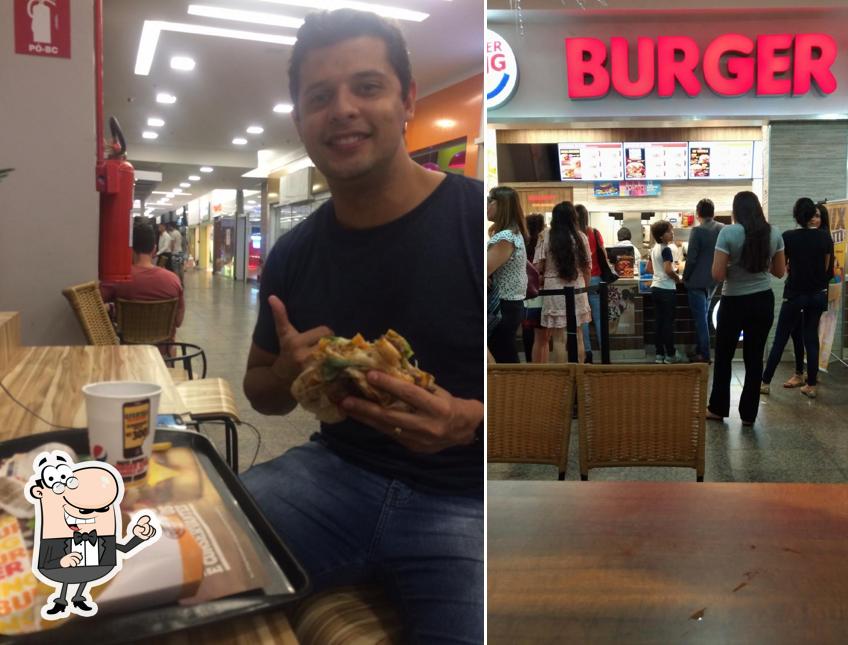 Veja imagens do interior do Burger King