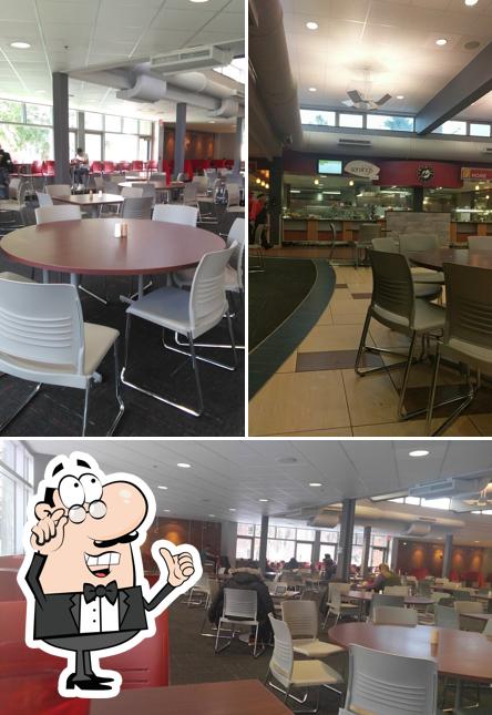 The interior of MSUM Dining