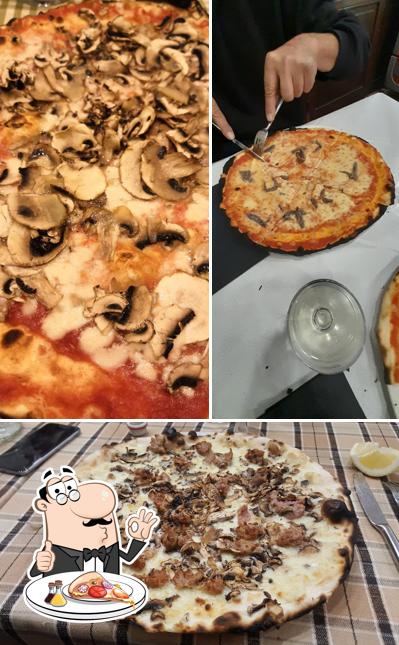 Elige una pizza en Pizzeria la Casetta