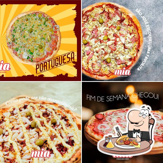 Experimente pizza no MIA PIZZA DELIVERY