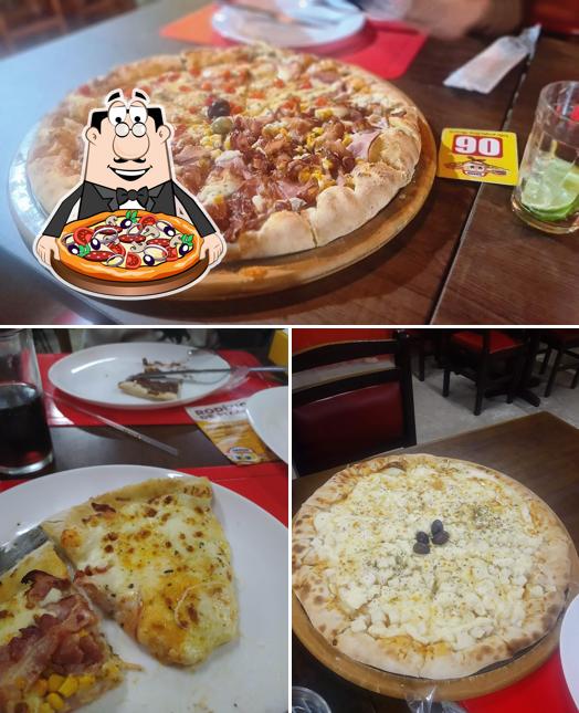 No Gilson Pizzaria, você pode degustar pizza