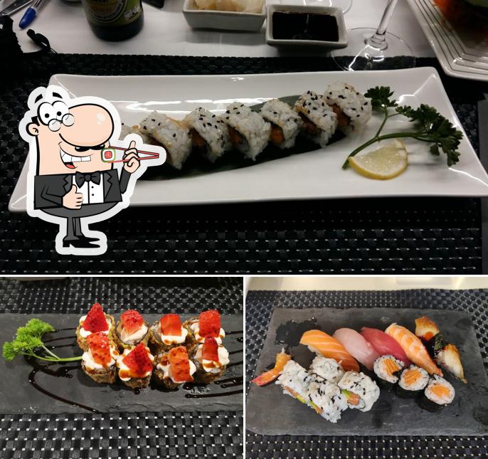 Scegli le varie opzioni di sushi