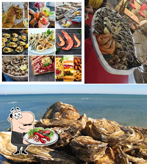 Essayez des fruits de mer à La cabane à huîtres