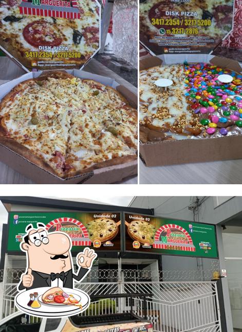 Escolha pizza no Pizzaria Marguerita unidade Votorantim