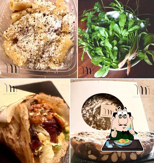 Cibo al Ristorante Fonte Alla Vena