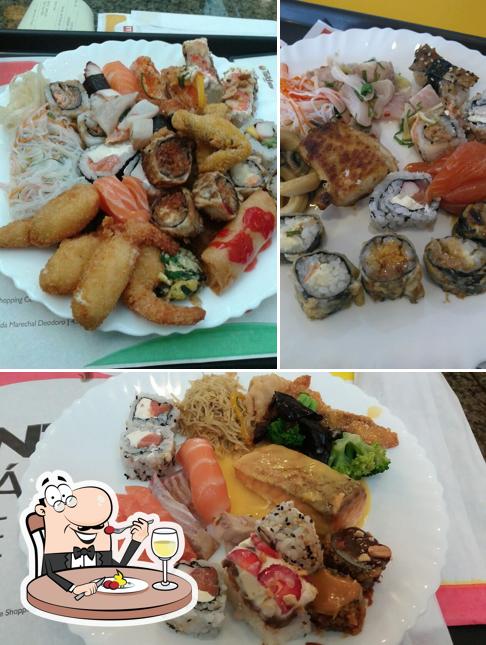 Еда в "Taikhan Culinária Oriental"