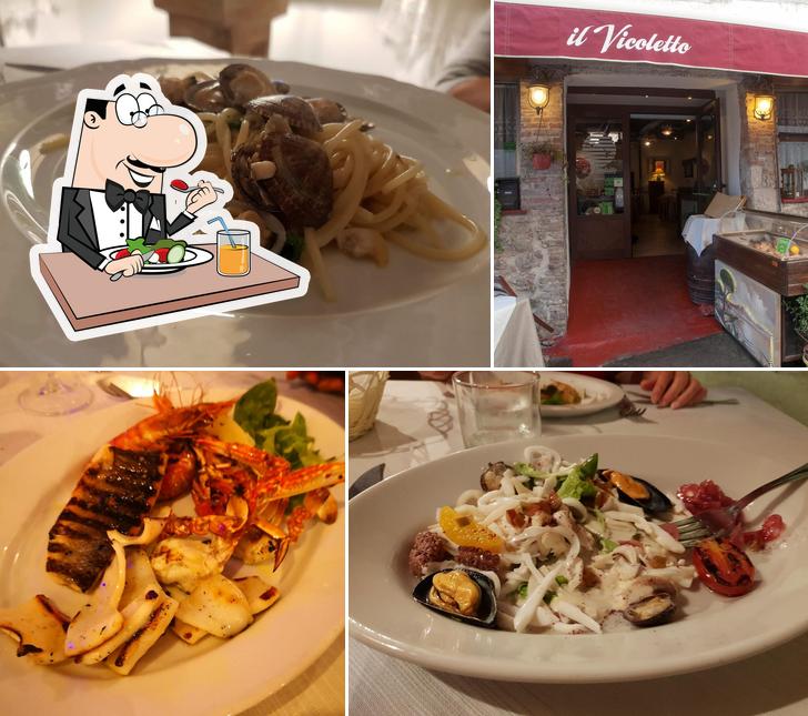 Platti al Ristorante Il Vicoletto Talamone Centro Storico