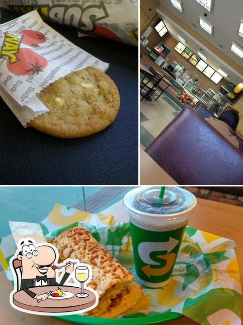 Comida em Subway