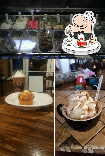 Coffee Waves offers a selection of desserts