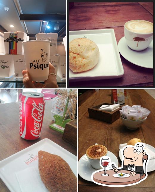 Comida em Café Psiquê
