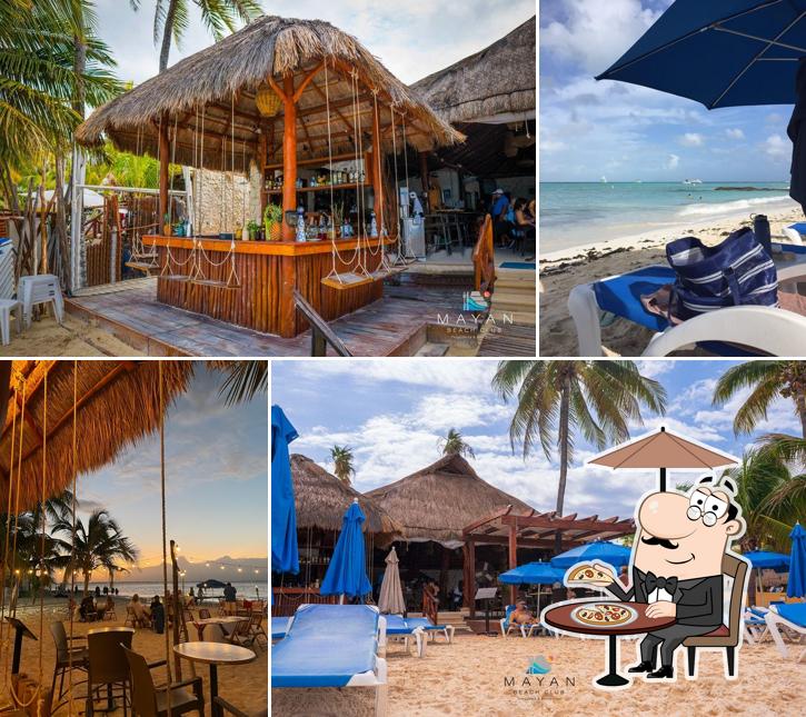 Внешнее оформление "Mayan Beach Club Restaurant & Tequileria"