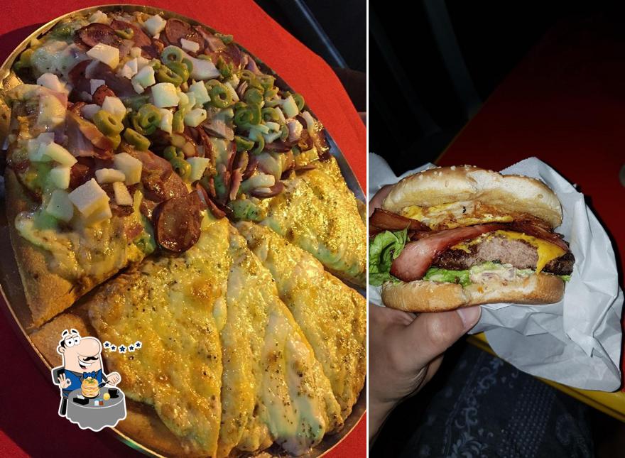 Platos en Bruba's Burgers