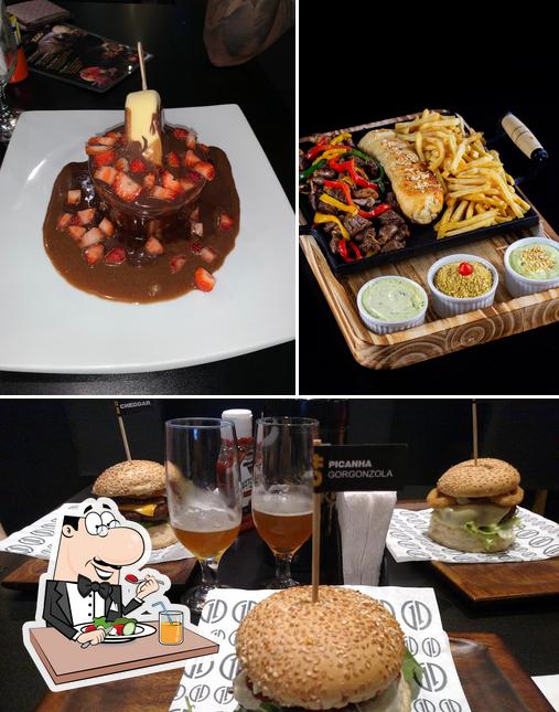 Comida em Eleven Burgers