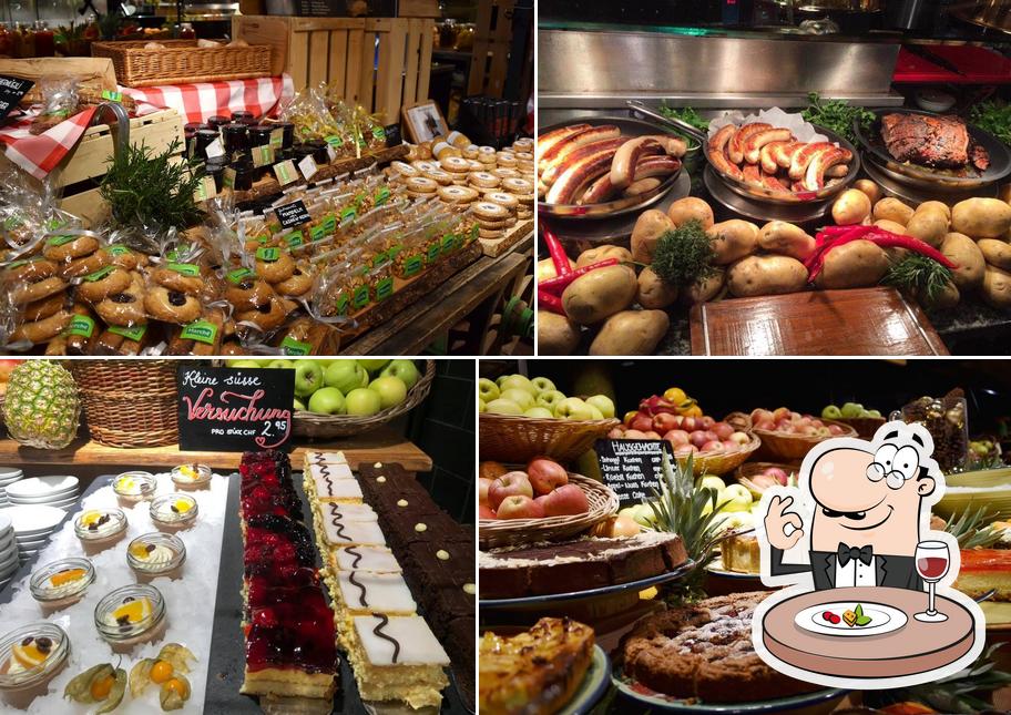 Cibo al Marché Heidiland