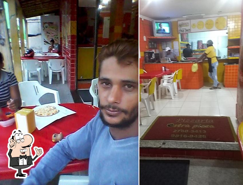 Veja imagens do interior do pizzaria ( Ostra Pizza )