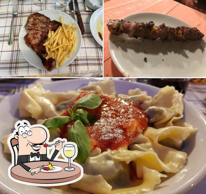 Cibo al Ristorante "La Vedetta"