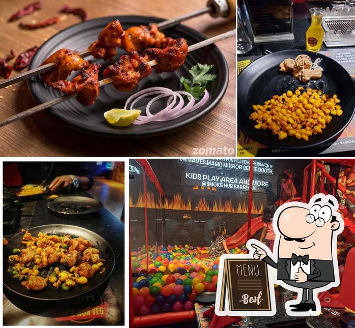 SMOKE HUB BARBEQUE VELACHERY, Chennai, OLD NO.56 Restaurant menu