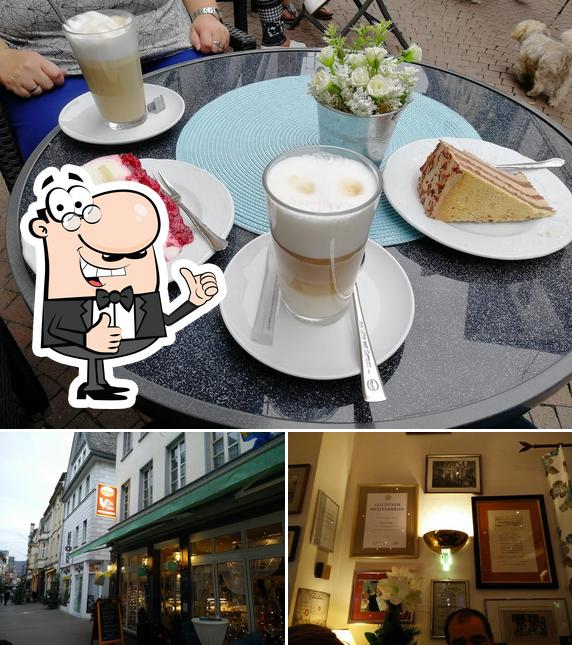 Это снимок кафе "Cafe Hähn"