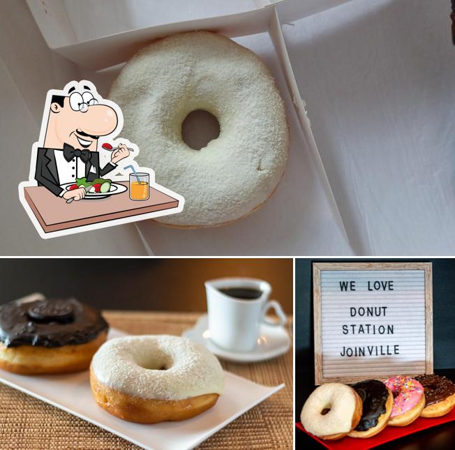 Comida em Donut Station