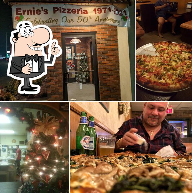 Here's a picture of Ernie's Pizzeria