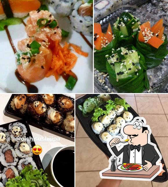 Comida em Oishi Sushi