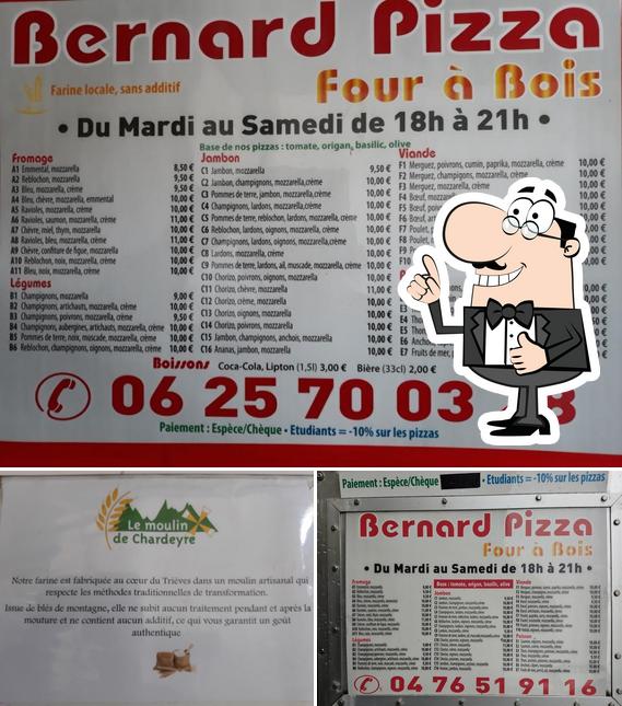 Voici une image de Bernard Pizza Grenoble - Au feu de bois