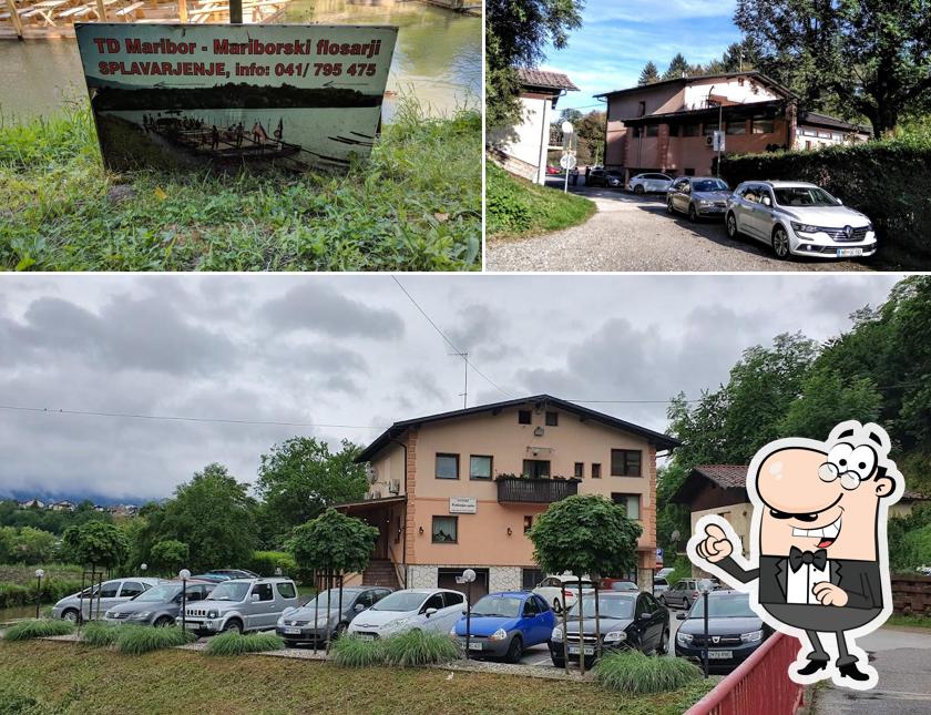 Gli esterni di Restaurant Koblar's Bay