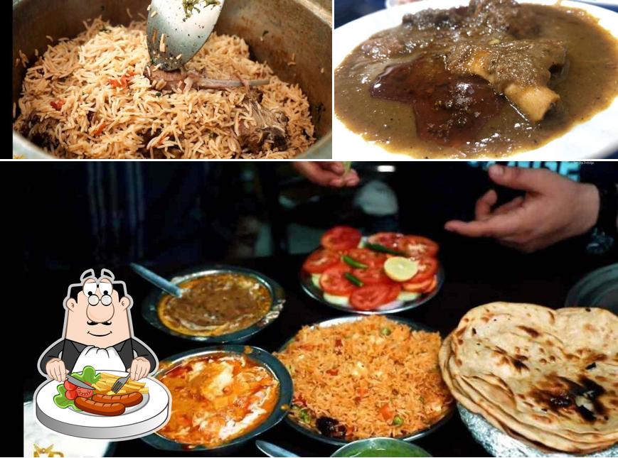 Food at National restaurant